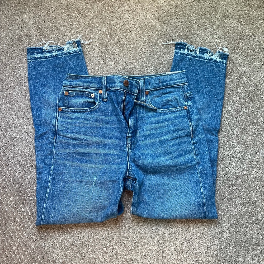 NWT Madewell High-Rise Boy Jean Crop size 25